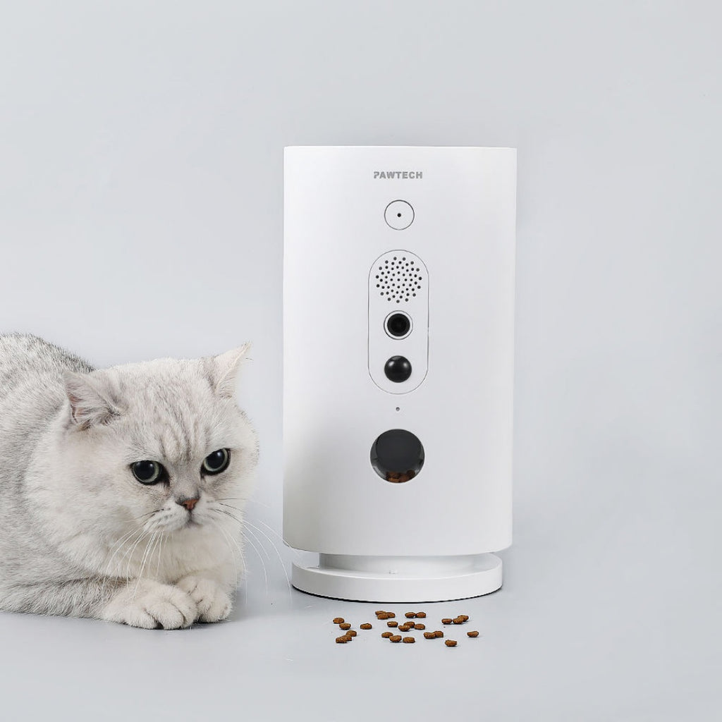 Smart WiFi Automatic Pet Feeder With 270 Rotating Camera
