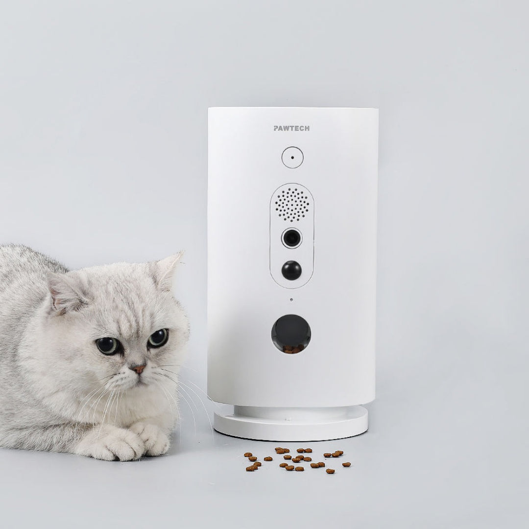 Smart WiFi Automatic Pet Feeder With 270 Rotating Camera