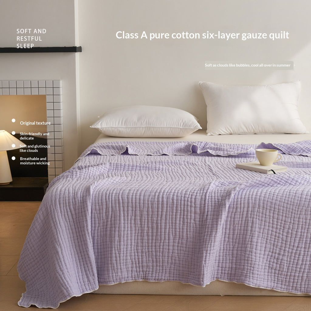 Six-Layer Cotton Gauze Blanket