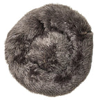 Premium Plush Round Dog Bed, Soft Cozy Pet Bed With Raised Edge