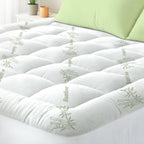 Bamboo Viscose Cooling Mattress Topper — Queen