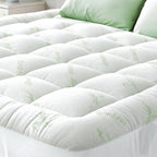 Bamboo Fibre Cooling Mattress Pad