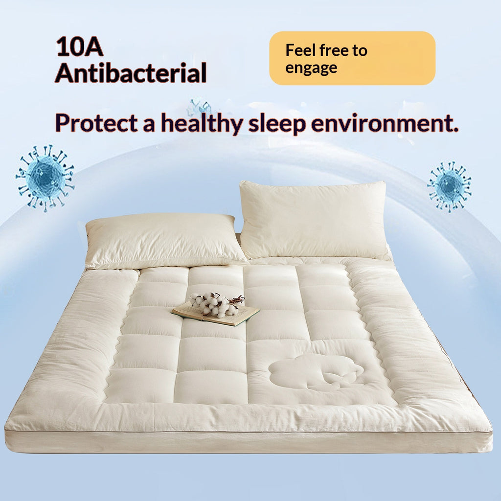 Cotton-Lined Non-Slip Mattress Pad