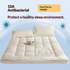 Cotton-Lined Non-Slip Mattress Pad