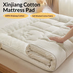Cotton-Lined Non-Slip Mattress Pad