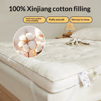 Cotton-Lined Non-Slip Mattress Pad