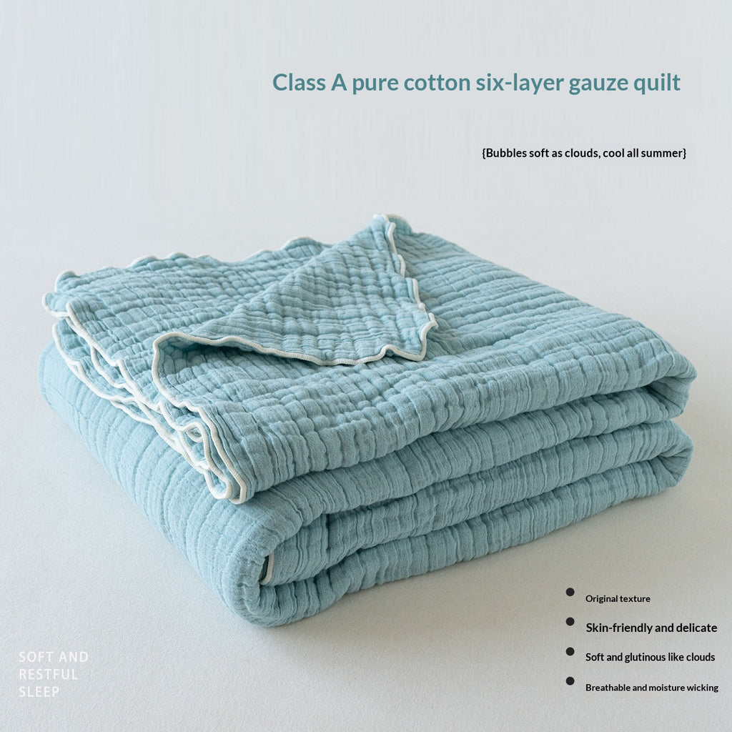 Six-Layer Cotton Gauze Blanket