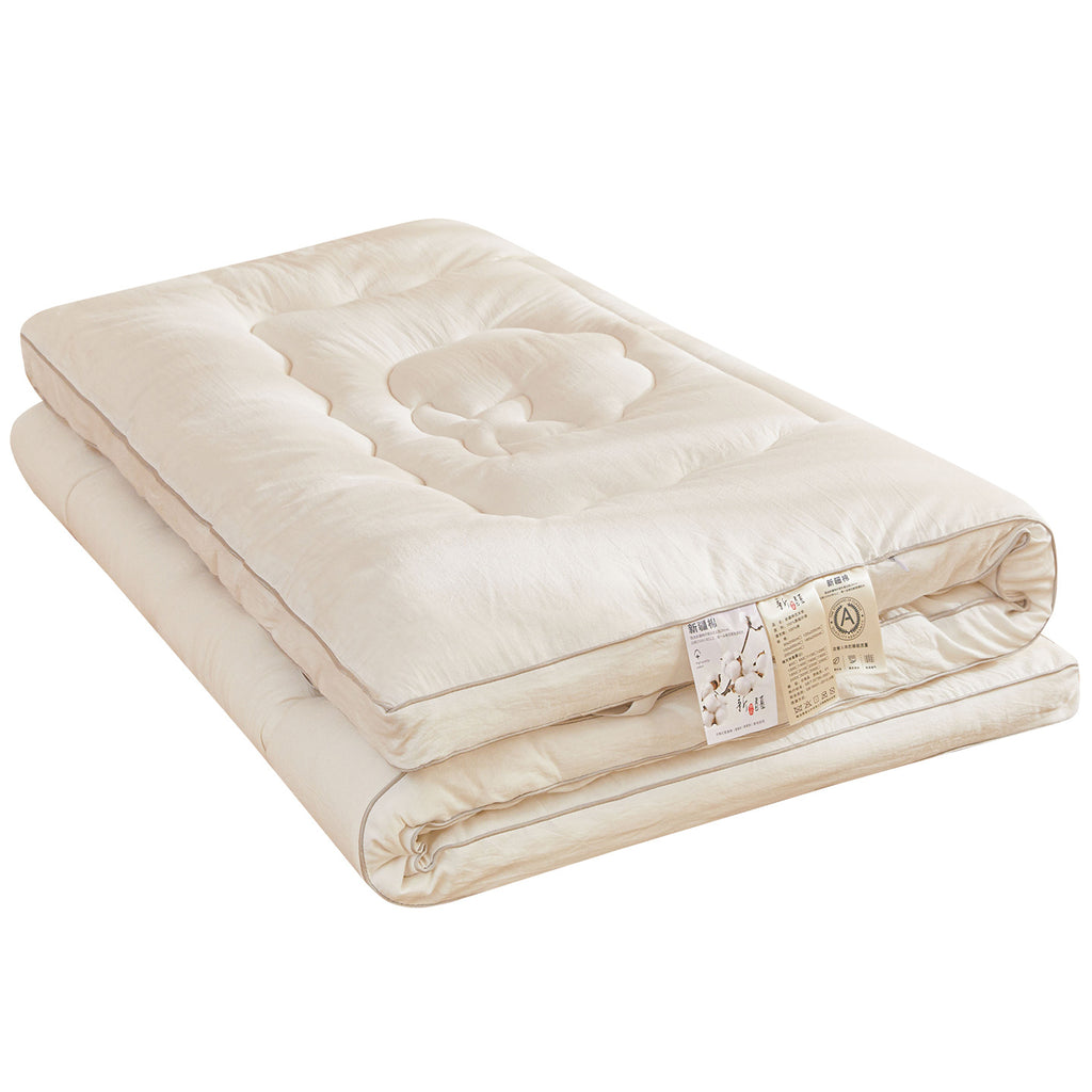 Cotton-Lined Non-Slip Mattress Pad